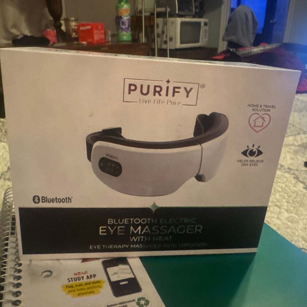 Purify Bluetooth Electric Eye Therapy Massager with Heat PY-EYMAS-900